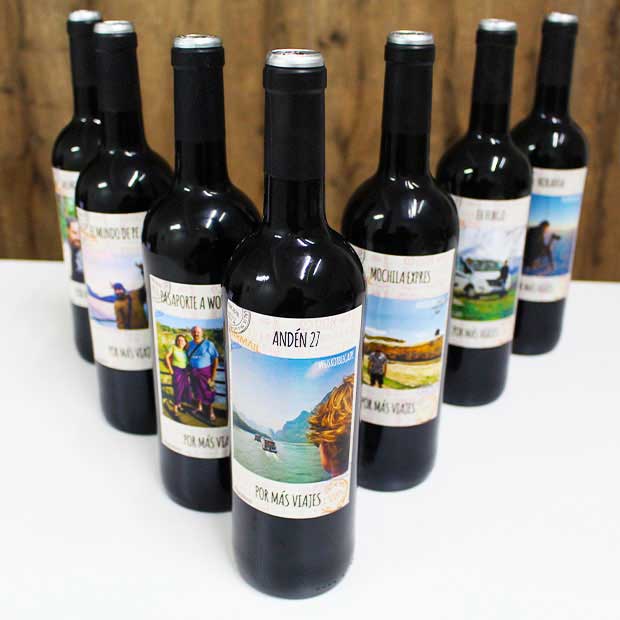 botellas de vino personalizadas para regalar a amigos